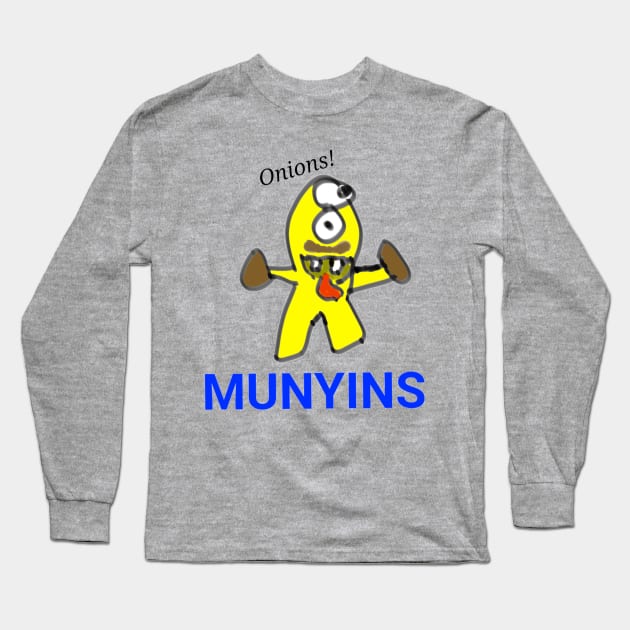 MUNYINS Long Sleeve T-Shirt by SwarmCastPodCast